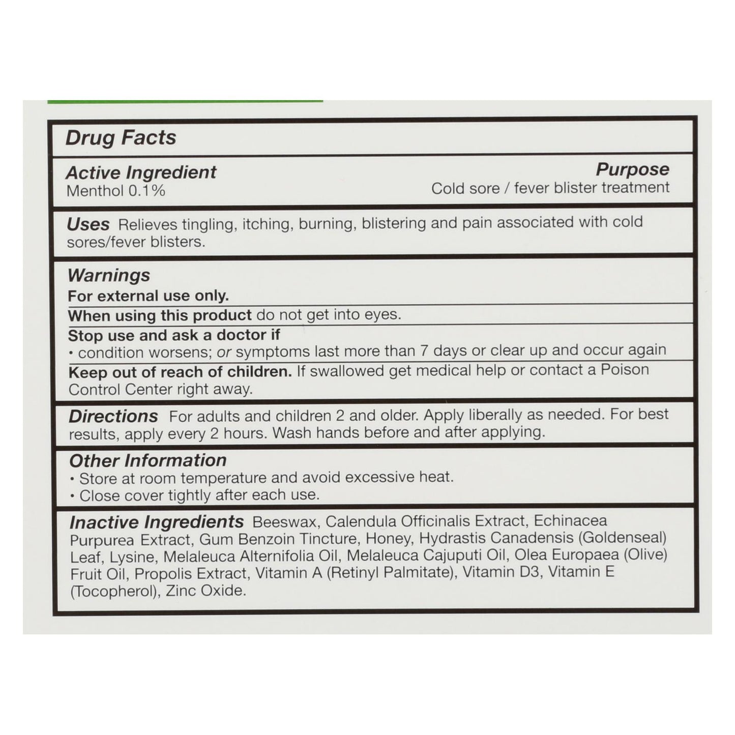 Quantum SuperLysine Plus Cold Sore Treatment - 0.75 oz