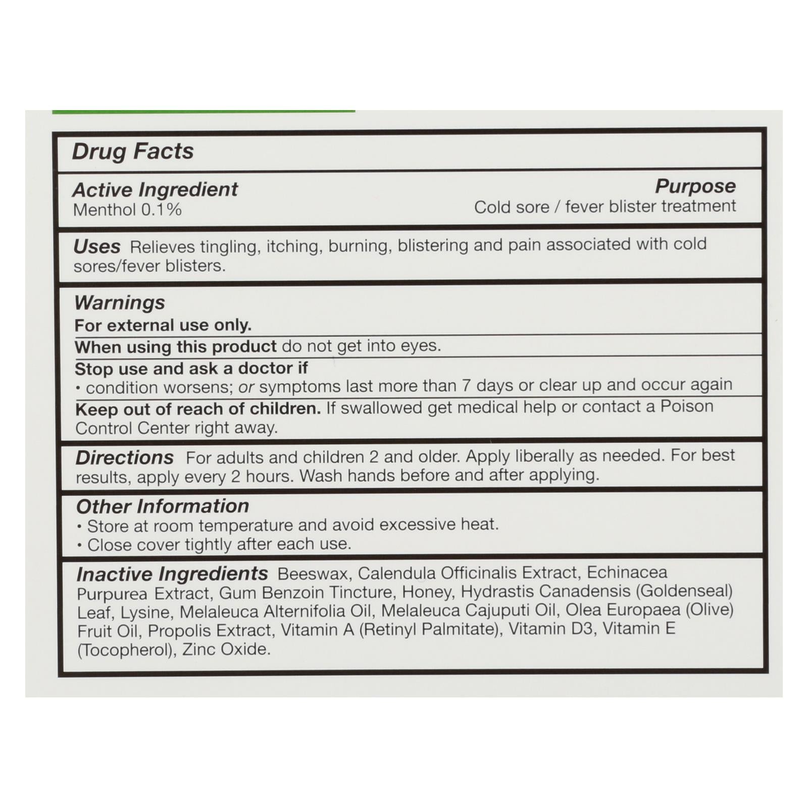 Quantum SuperLysine Plus Cold Sore Treatment - 0.75 oz