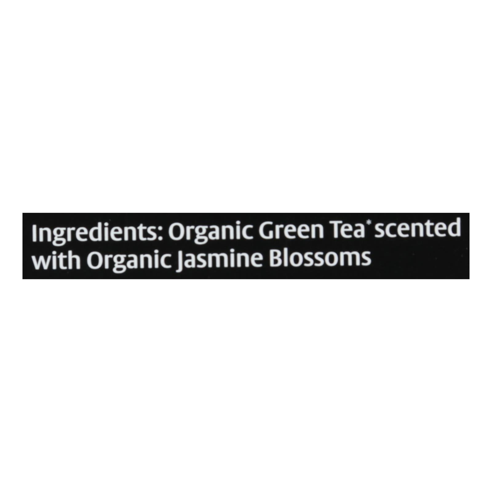 Choice Organic Teas Jasmine Green Tea - 16 Tea Bags - Case of 6