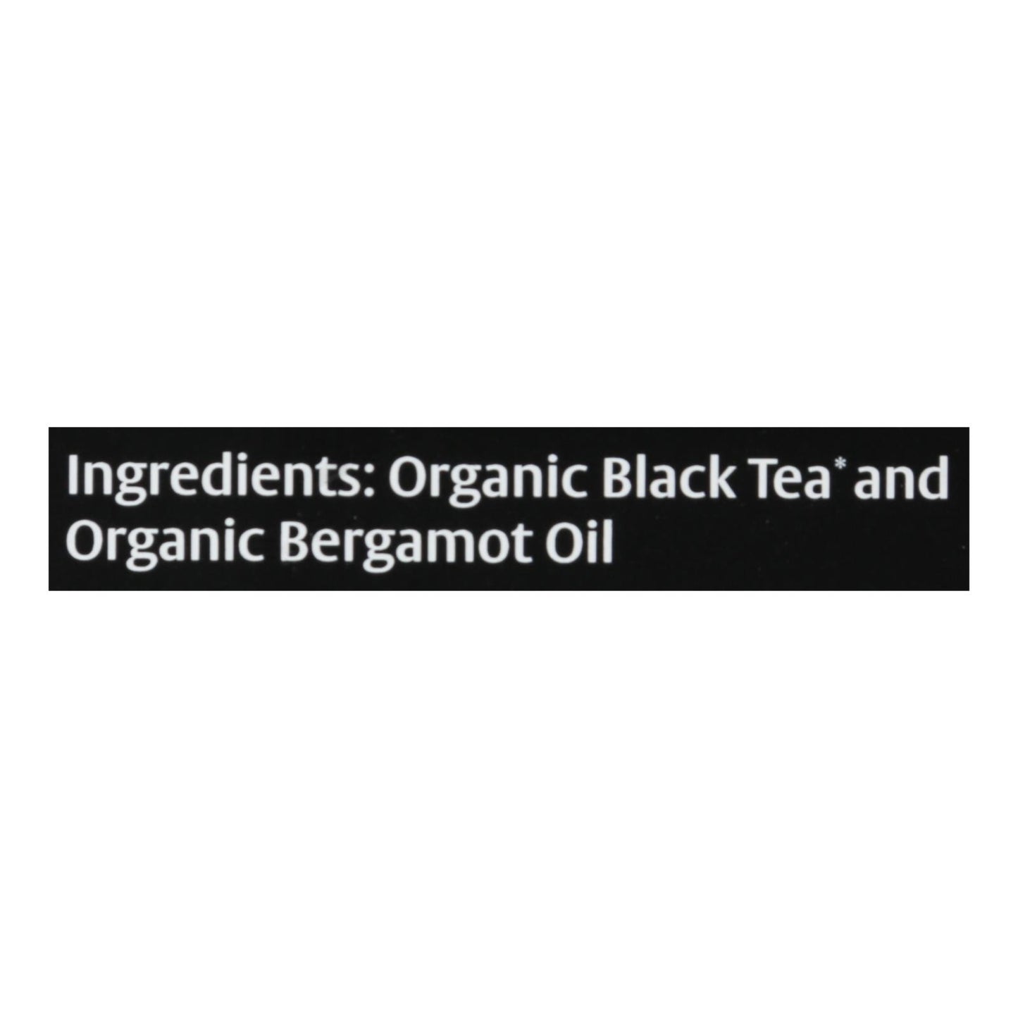 Choice Organic Teas - Earl Grey Tea - 16 Bags - Case of 6
