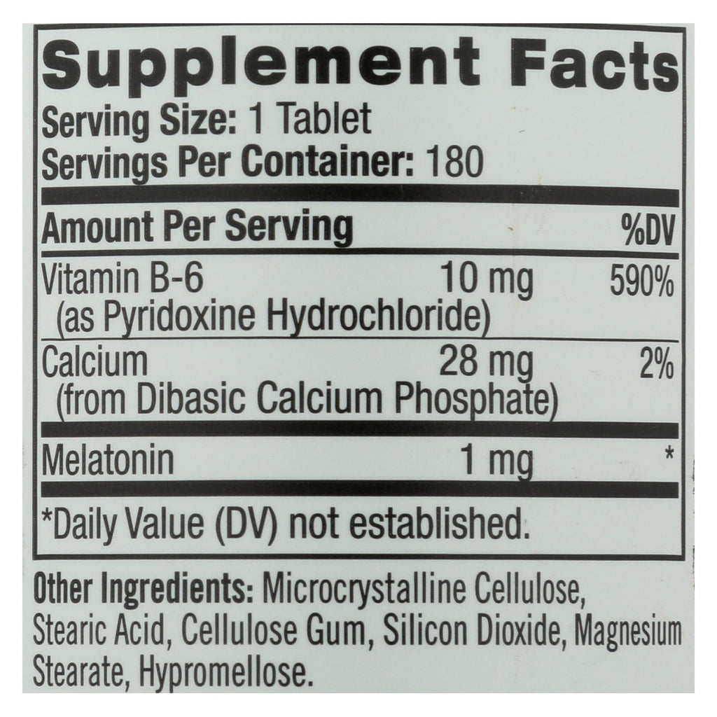 Natrol Melatonin - 1 mg - 180 Tablets