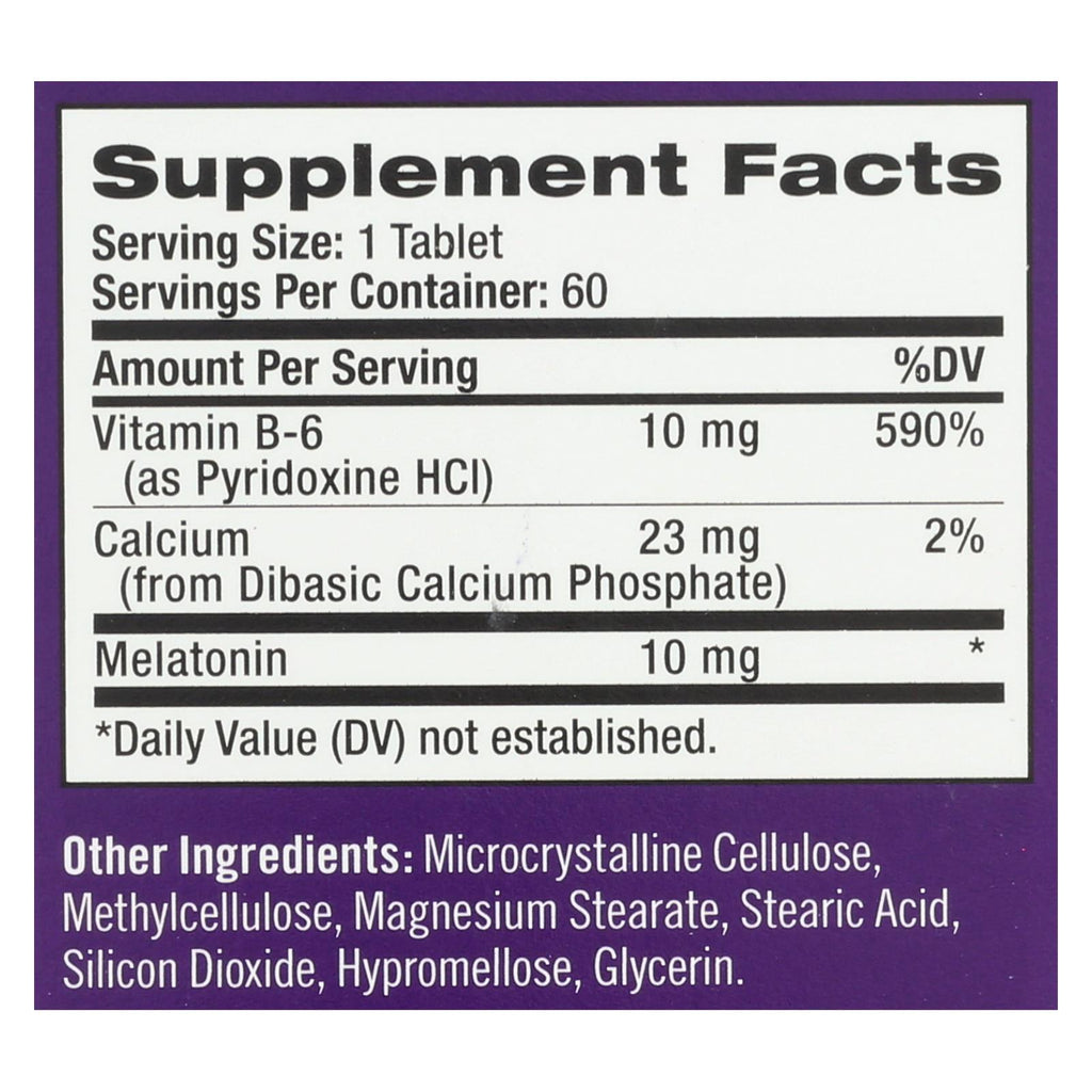 Natrol Advanced Sleep Melatonin - 10 mg - 60 Tablets