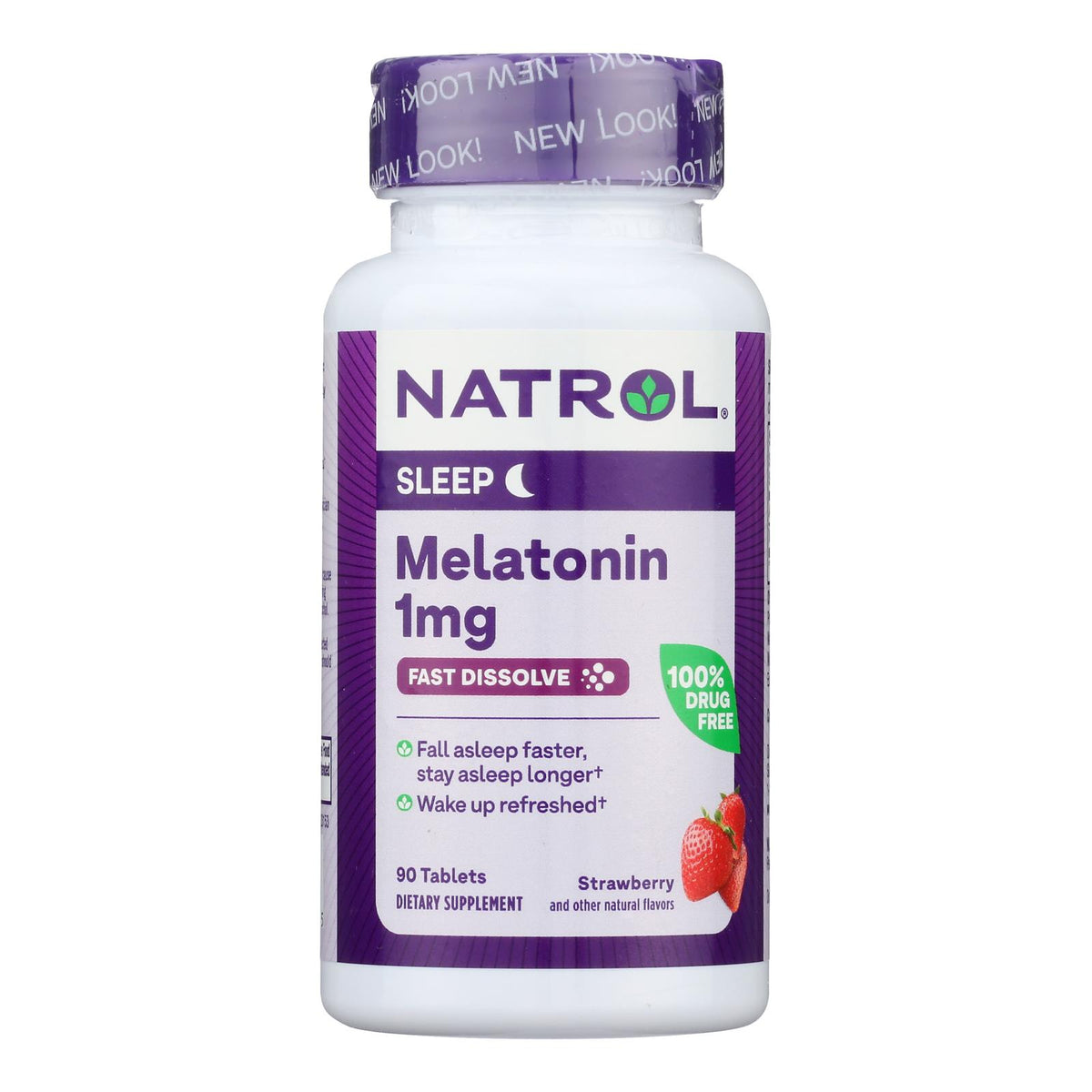 Natrol Fast Dissolving Melatonin - 1 mg - 90 tabs