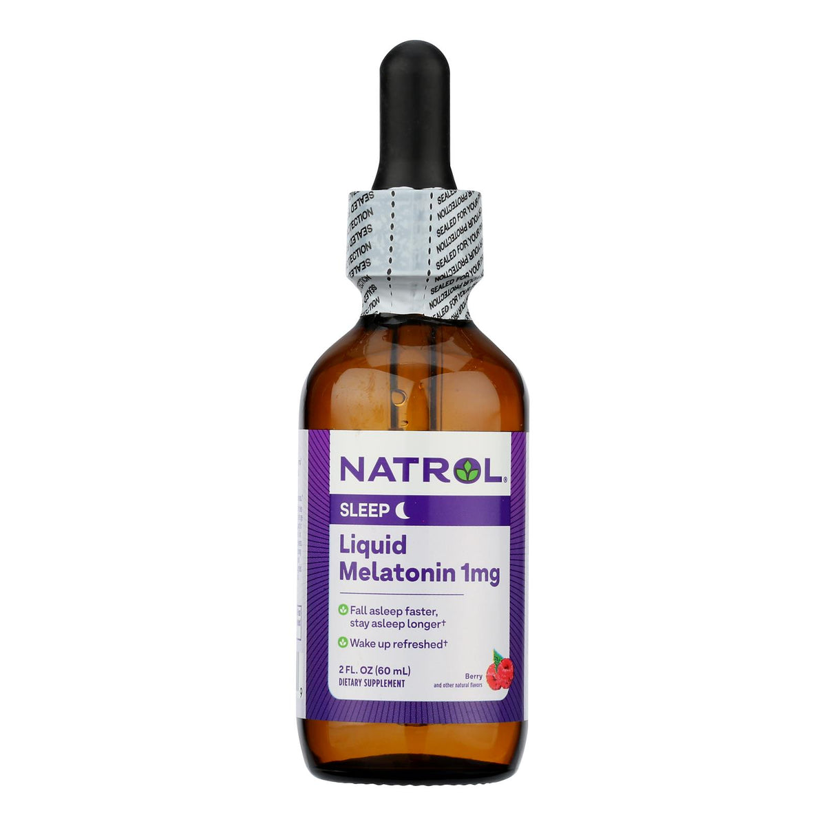 Natrol - Melatonin 1mg Liquid - 2 FZ