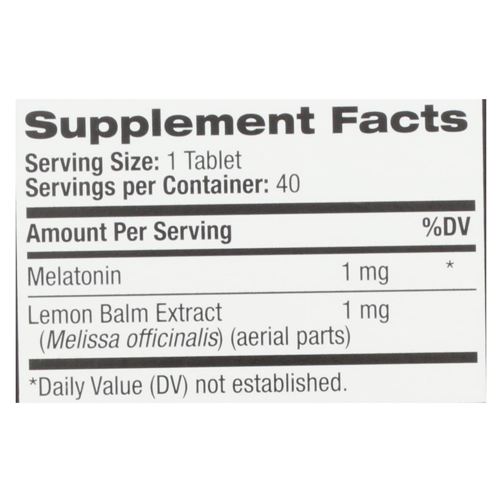 Natrol - Melatn Kids 1mg Fd Straw - 1 Each - 40 TAB