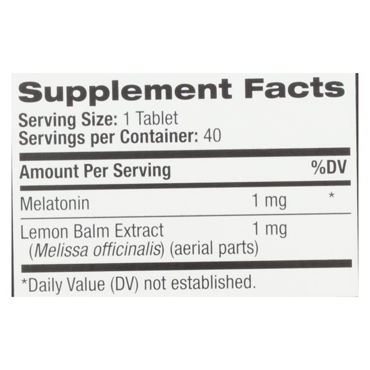 Natrol - Melatn Kids 1mg Fd Straw - 1 Each - 40 TAB