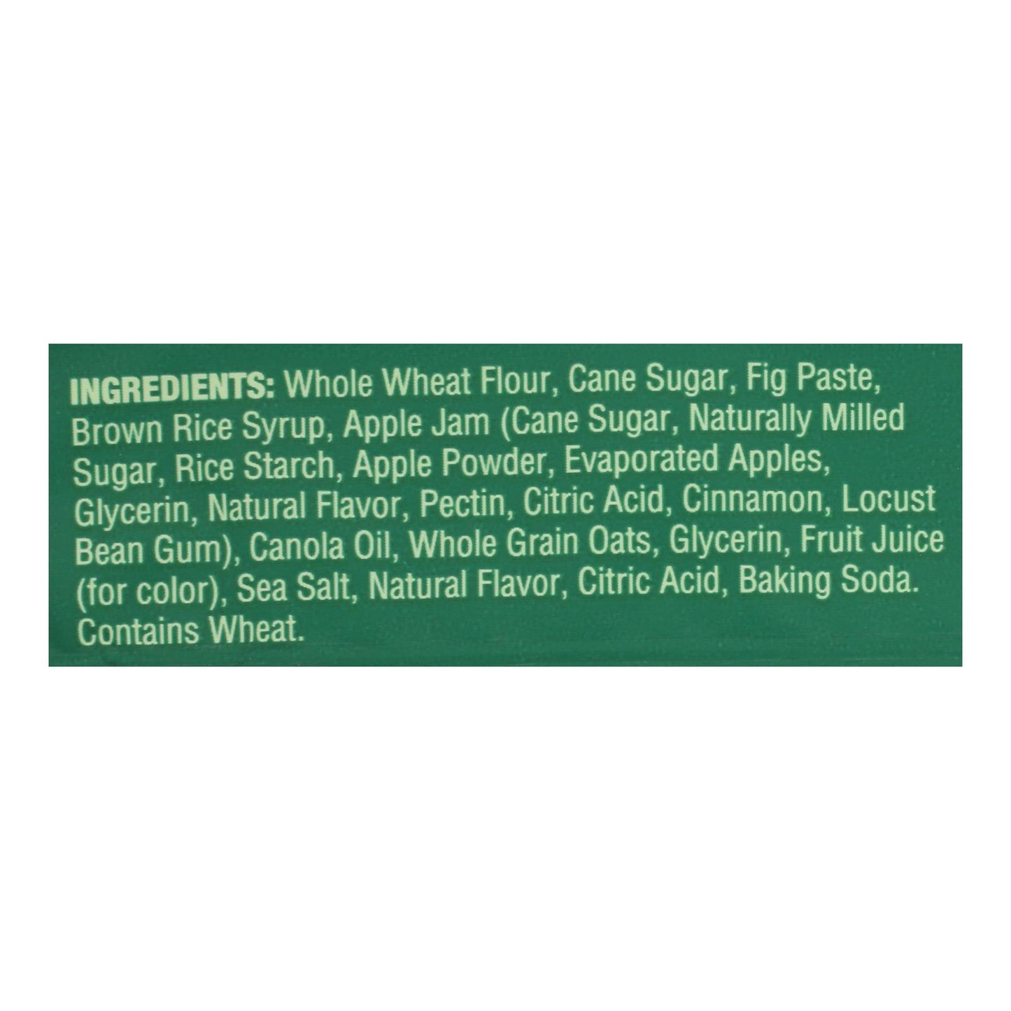 Nature's Bakery Stone Ground Whole Wheat Fig Bar - Apple Cinnamon - Case of 12 - 2 oz.