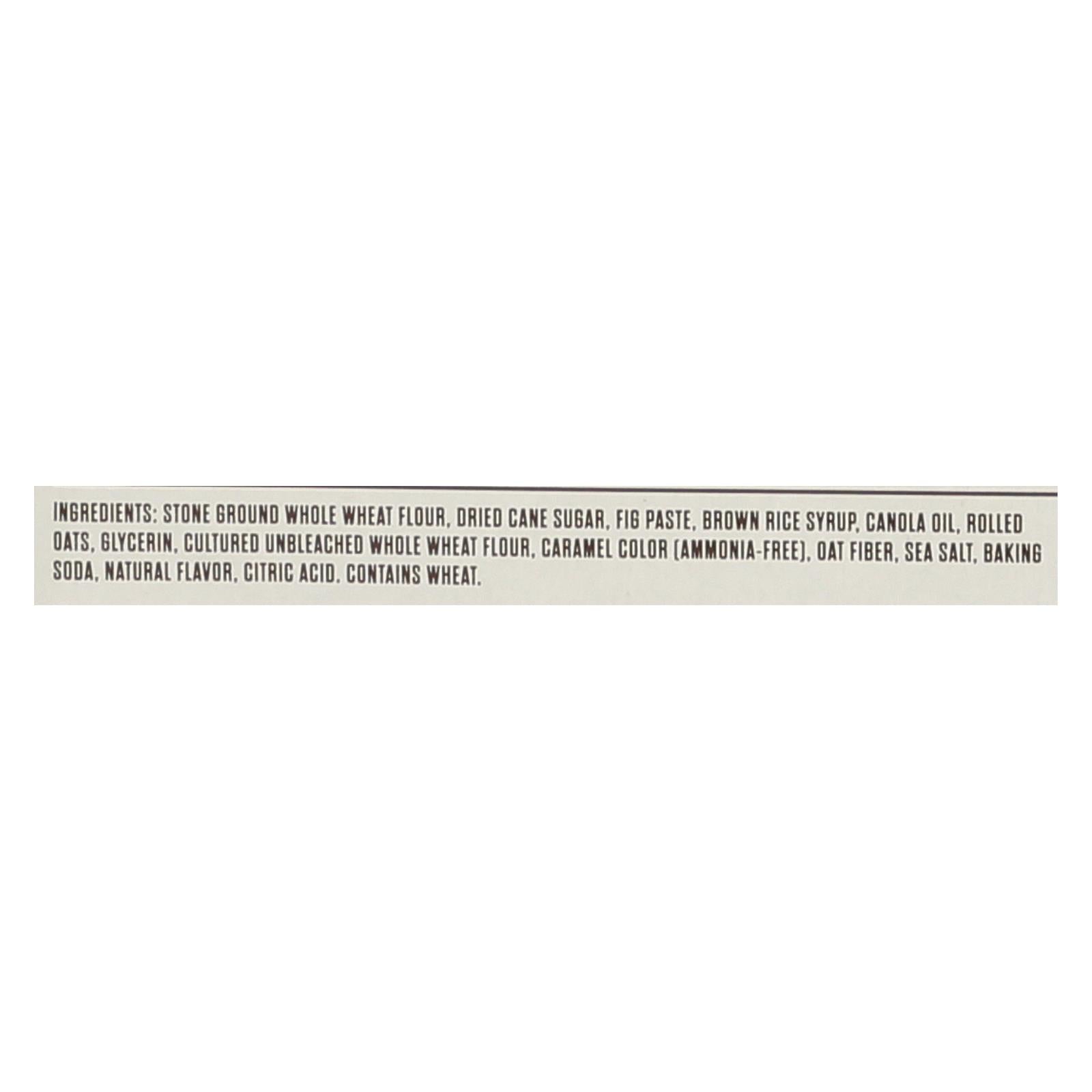 Nature's Bakery Stone Ground Whole Wheat Fig Bar - Original - Case of 12 - 2 oz.