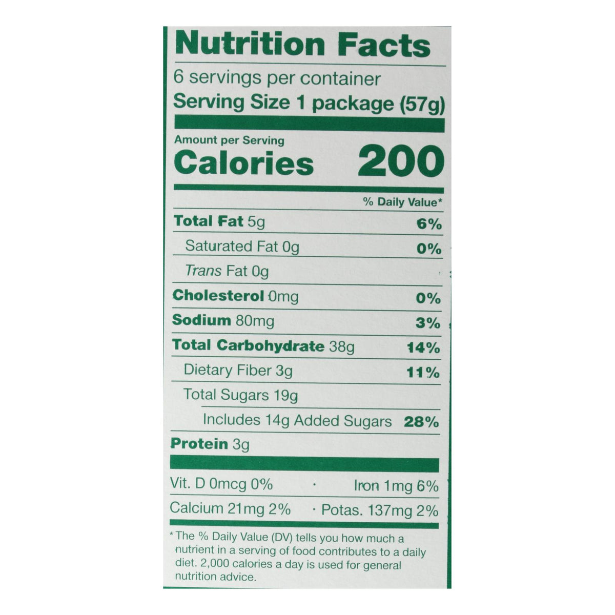 Nature's Bakery Stone Ground Whole Wheat Fig Bar - Apple Cinnamon - Case of 6 - 2 oz.