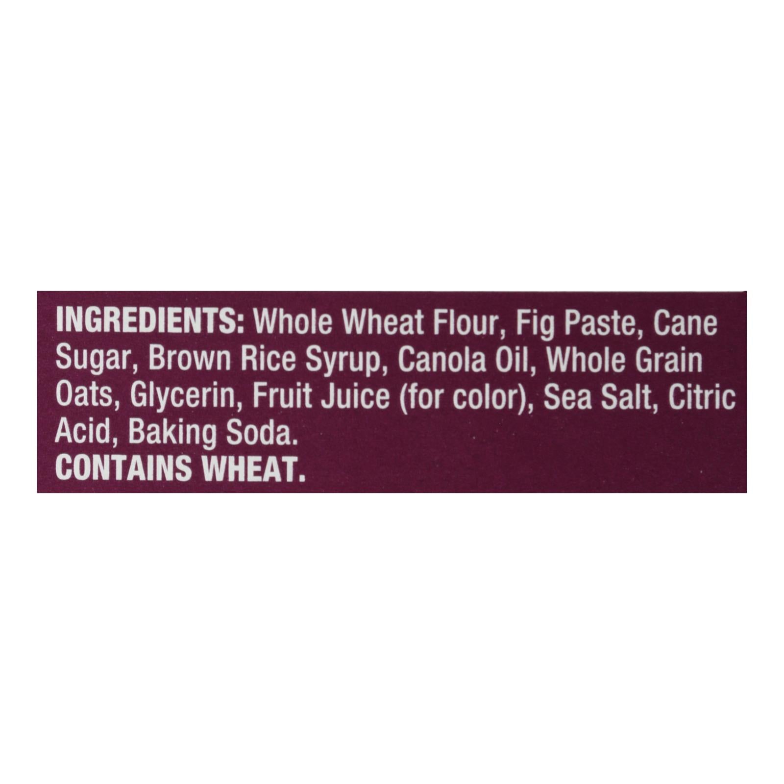 Nature's Bakery, Stone Ground Whole Wheat Fig Bar Original, Case Of 6, 6/2 oz