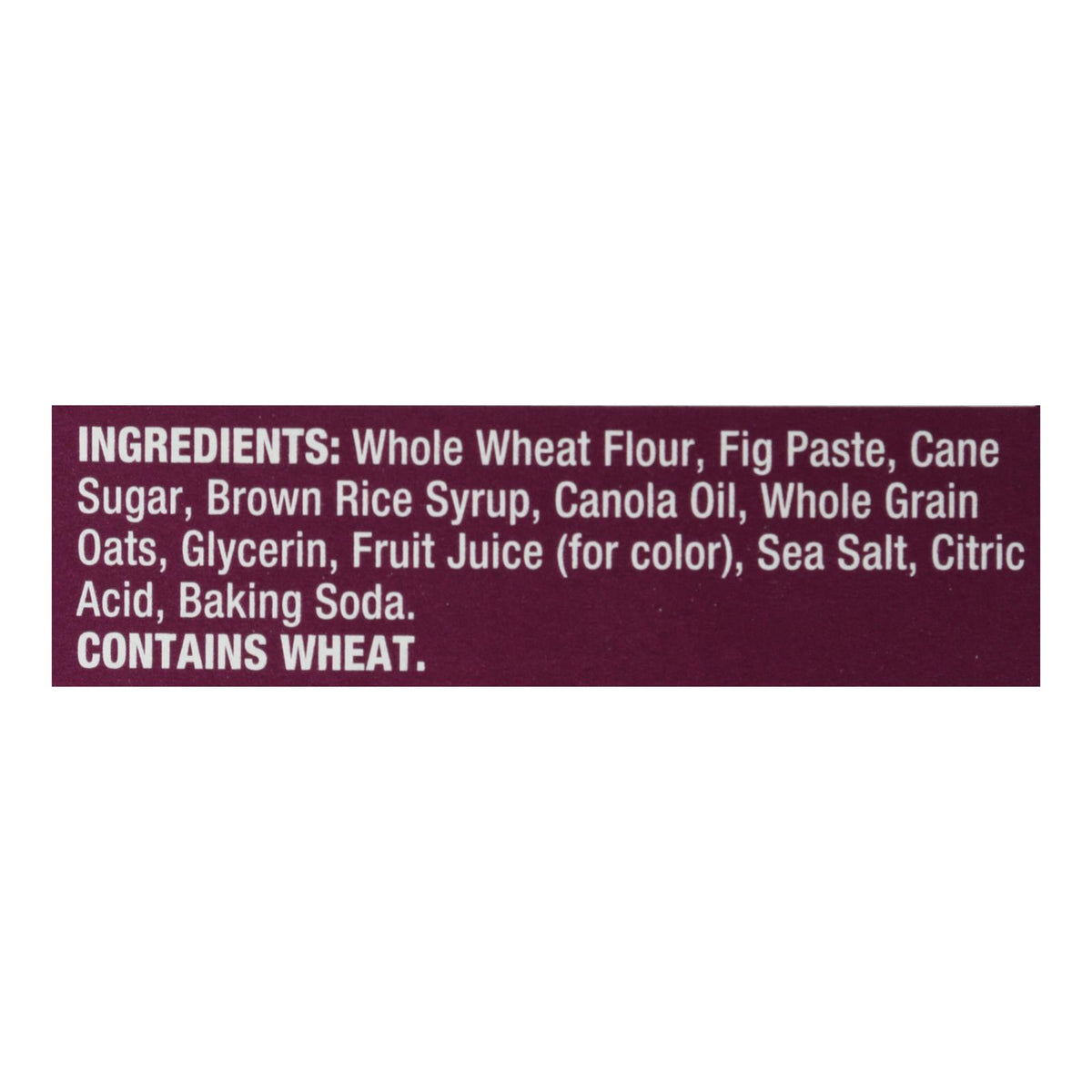 Nature's Bakery, Stone Ground Whole Wheat Fig Bar Original, Case Of 6, 6/2 oz