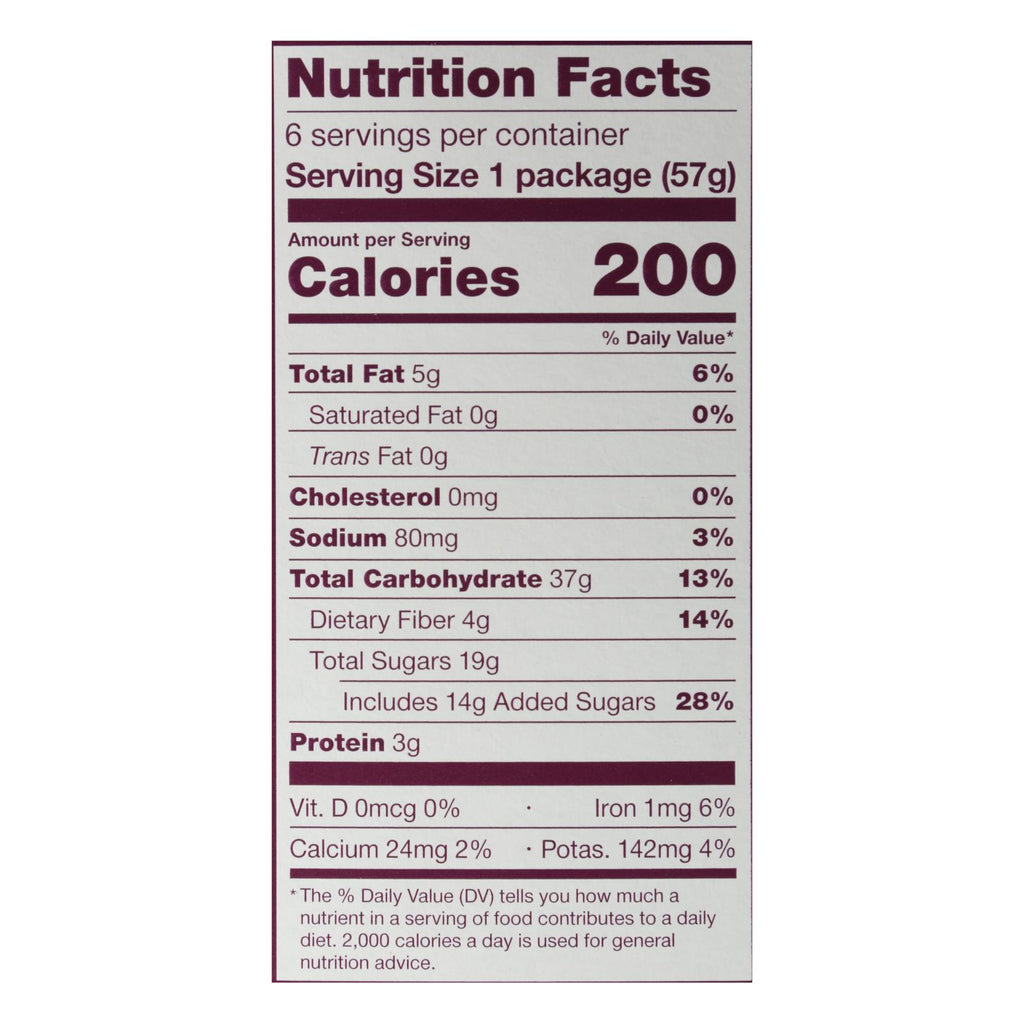 Nature's Bakery, Stone Ground Whole Wheat Fig Bar Original, Case Of 6, 6/2 oz
