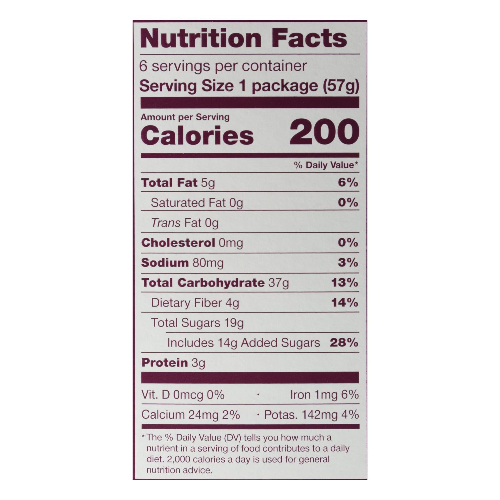 Nature's Bakery, Stone Ground Whole Wheat Fig Bar Original, Case Of 6, 6/2 oz