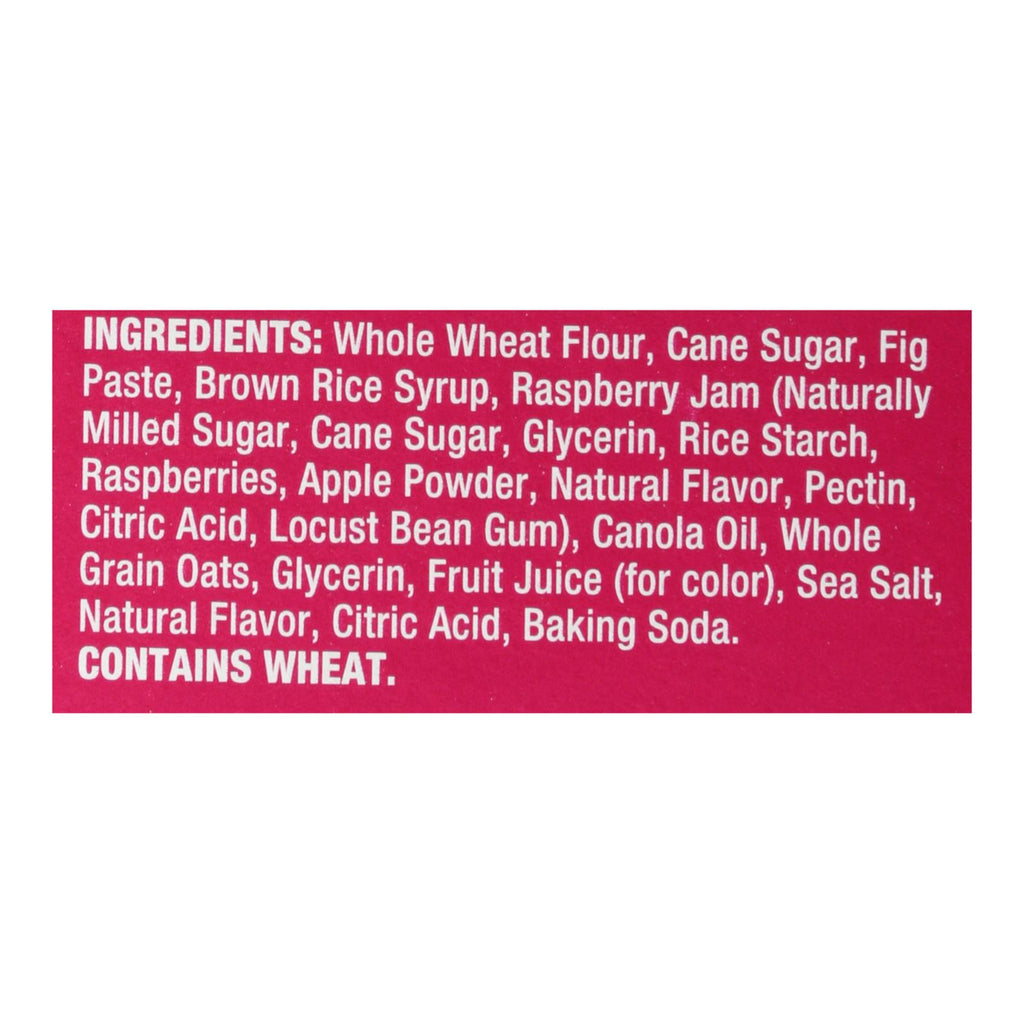 Nature's Bakery, Stone Ground Whole Wheat Fig Bar Raspberry, Case Of 6, 6/2 oz