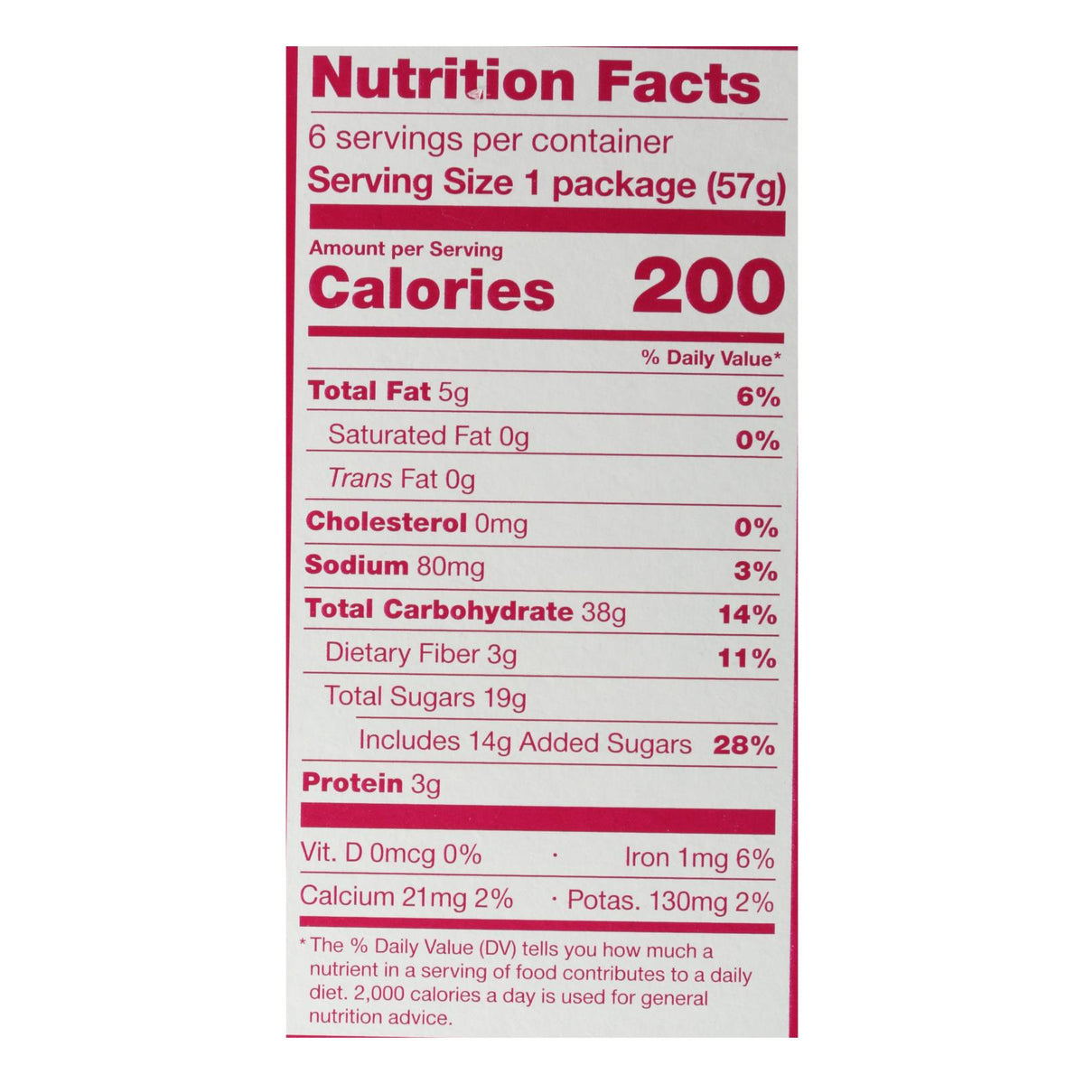 Nature's Bakery, Stone Ground Whole Wheat Fig Bar Raspberry, Case Of 6, 6/2 oz