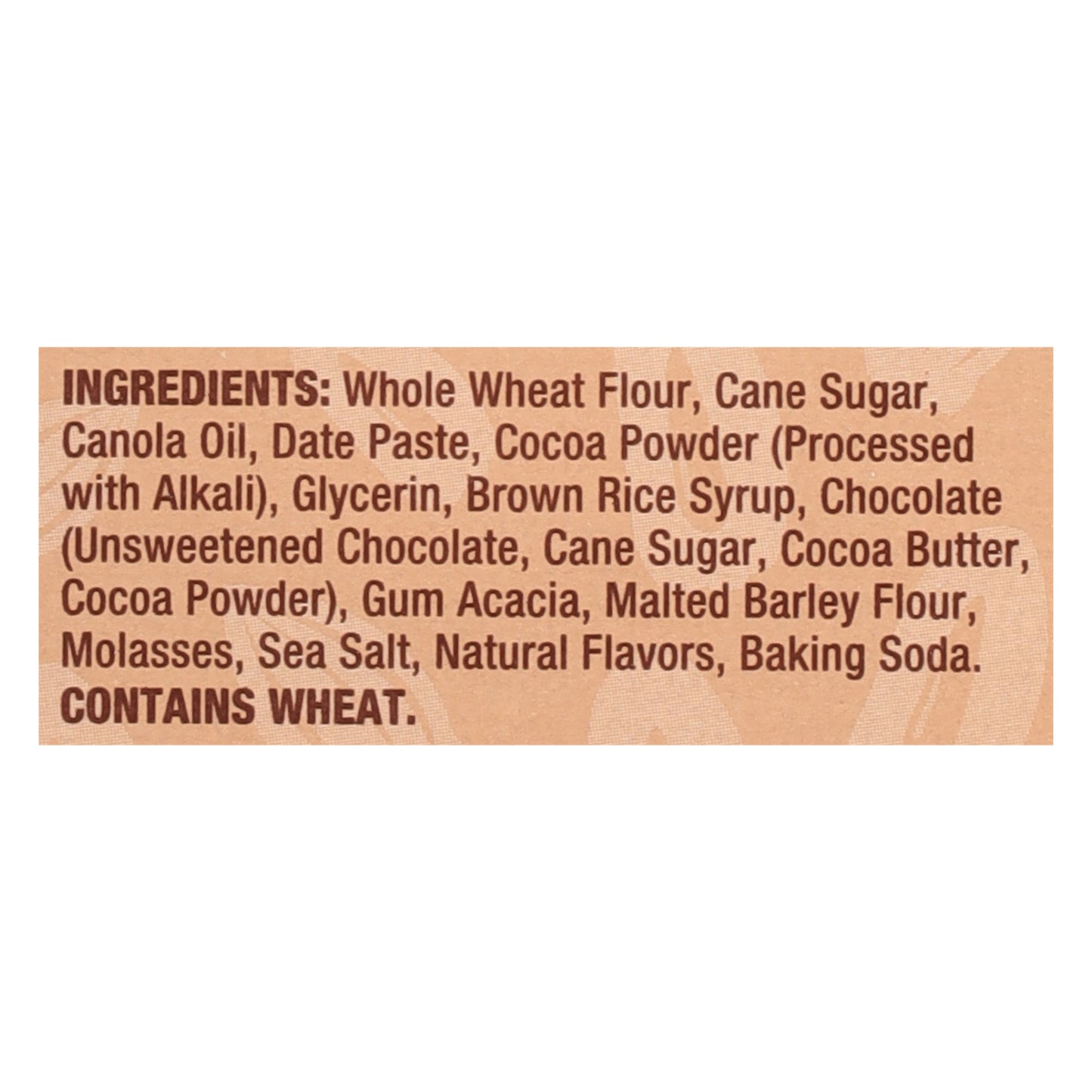 Nature's Bakery - Brownie Double Chocolate 6 pack - Case of 6 - 9.54 ounces