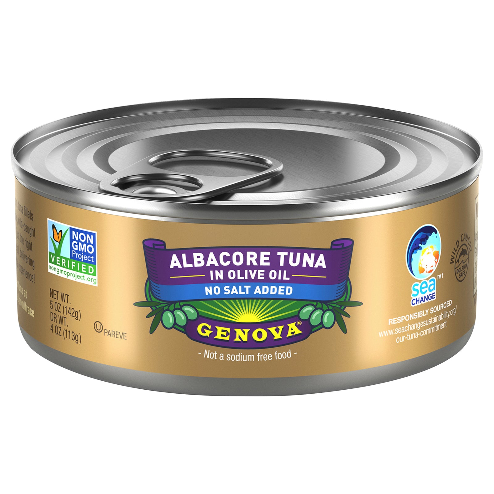Genova - Albcr Tuna In Olv Oil Nsa - Case of 12-5 OZ