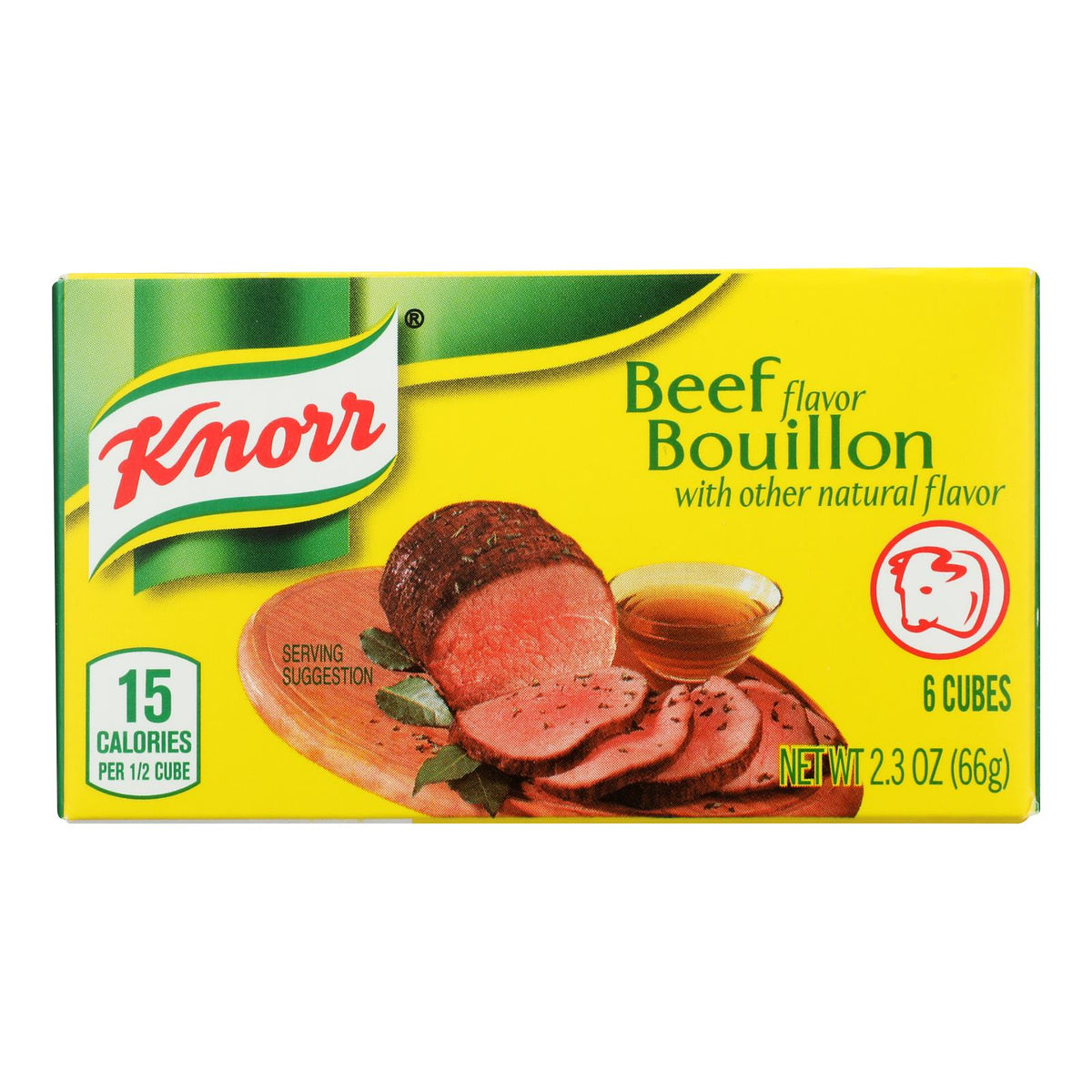 Knorr Bouillon Cubes - Beef - Extra Large - 2.3 oz - Case of 24