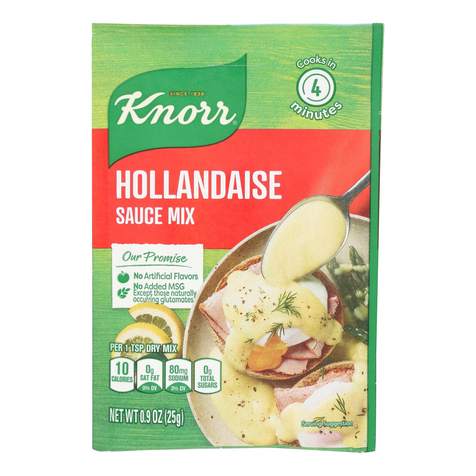 Knorr Sauce Mix - Hollandaise - .9 oz - Case of 12