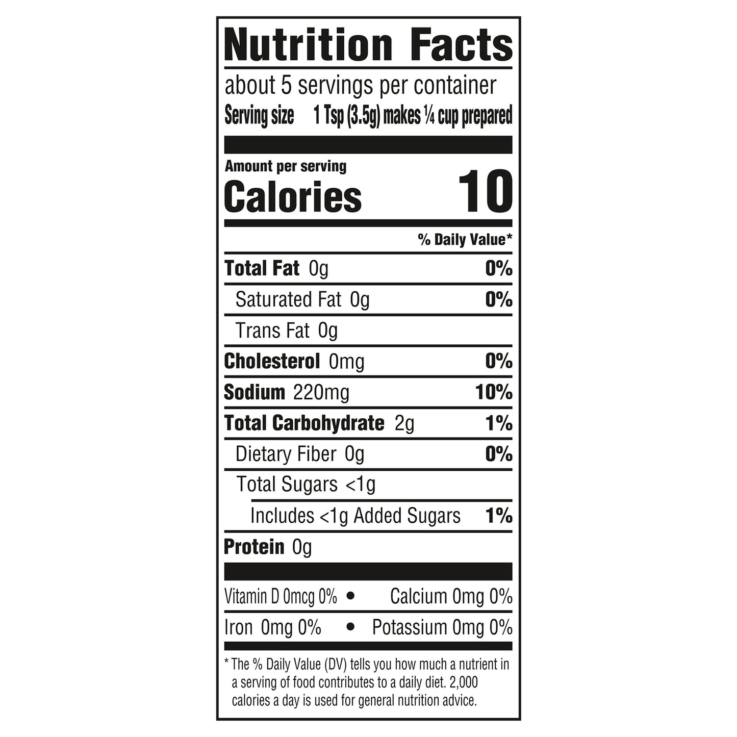 Knorr Gravy Mix - Au Jus - .6 oz - Case of 12