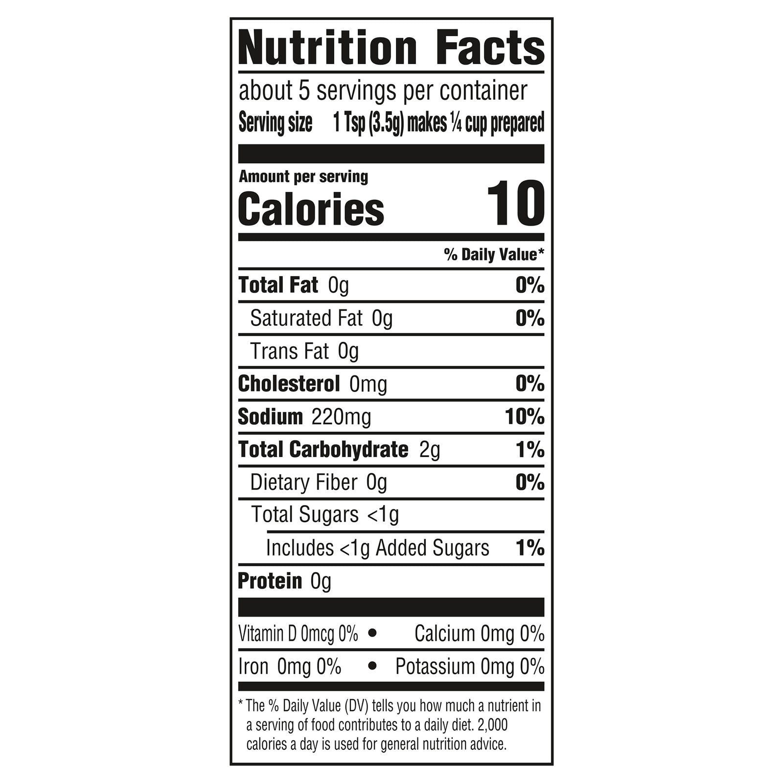 Knorr Gravy Mix - Au Jus - .6 oz - Case of 12