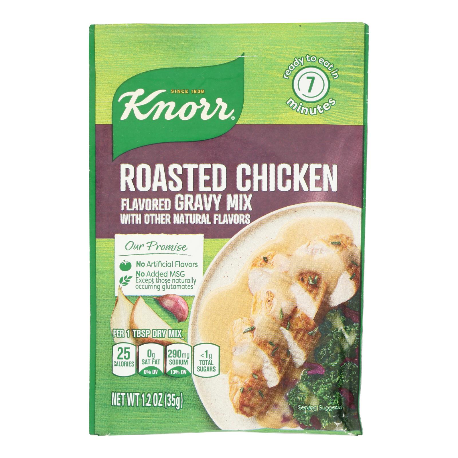 Knorr Gravy Mix - Roasted Chicken - 1.2 oz - Case of 12