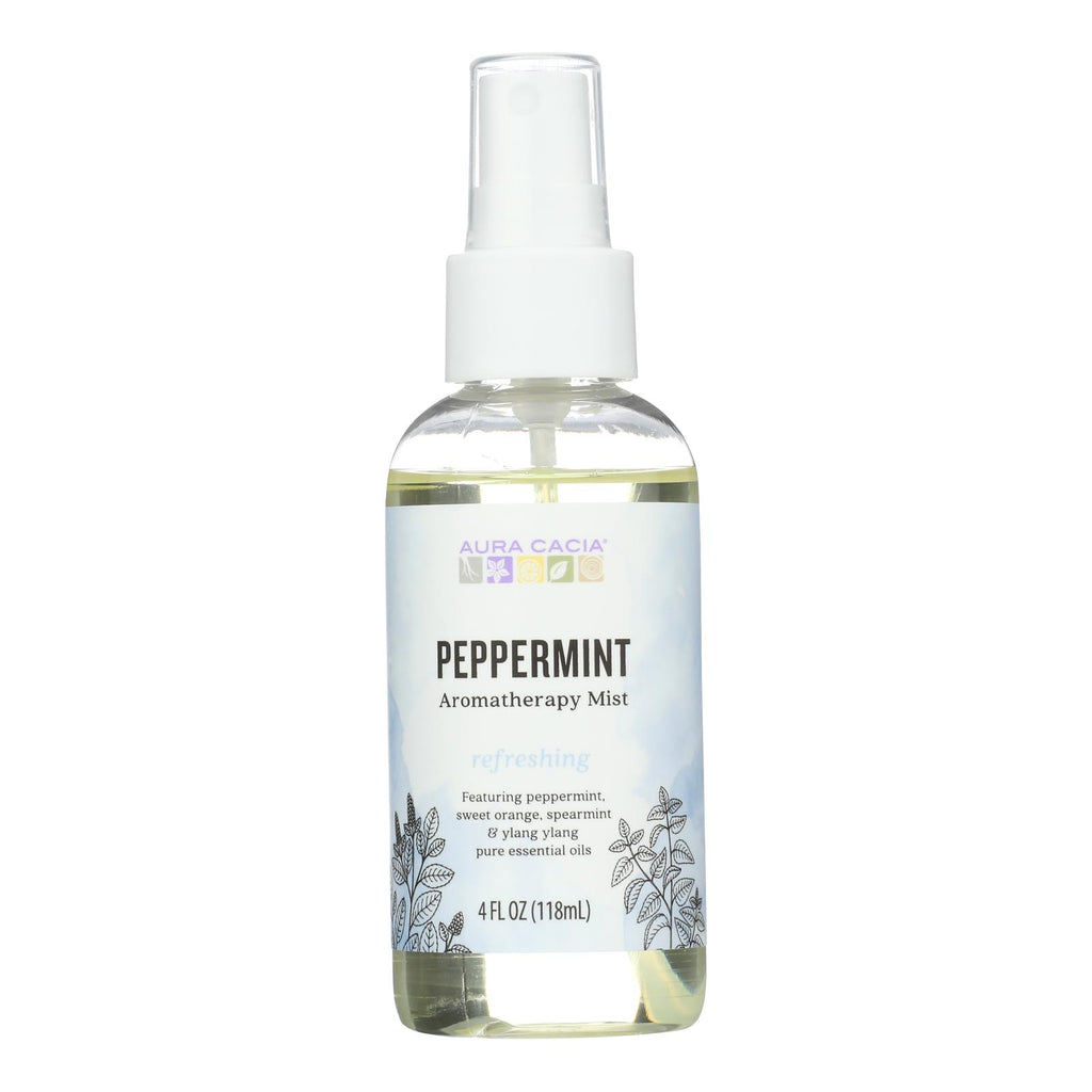 Aura Cacia - Aromatherapy Mist Peppermint Harvest - 4 fl oz