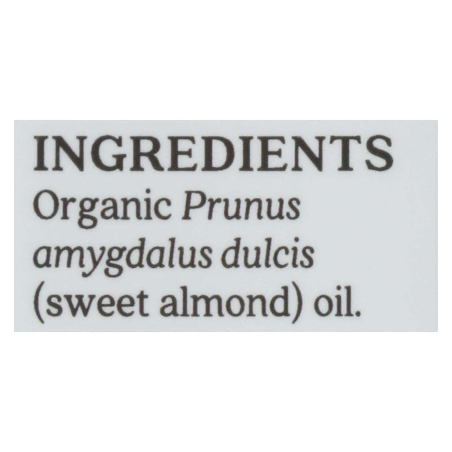 Aura Cacia - Organic Aromatherapy Sweet Almond Oil - 4 fl oz