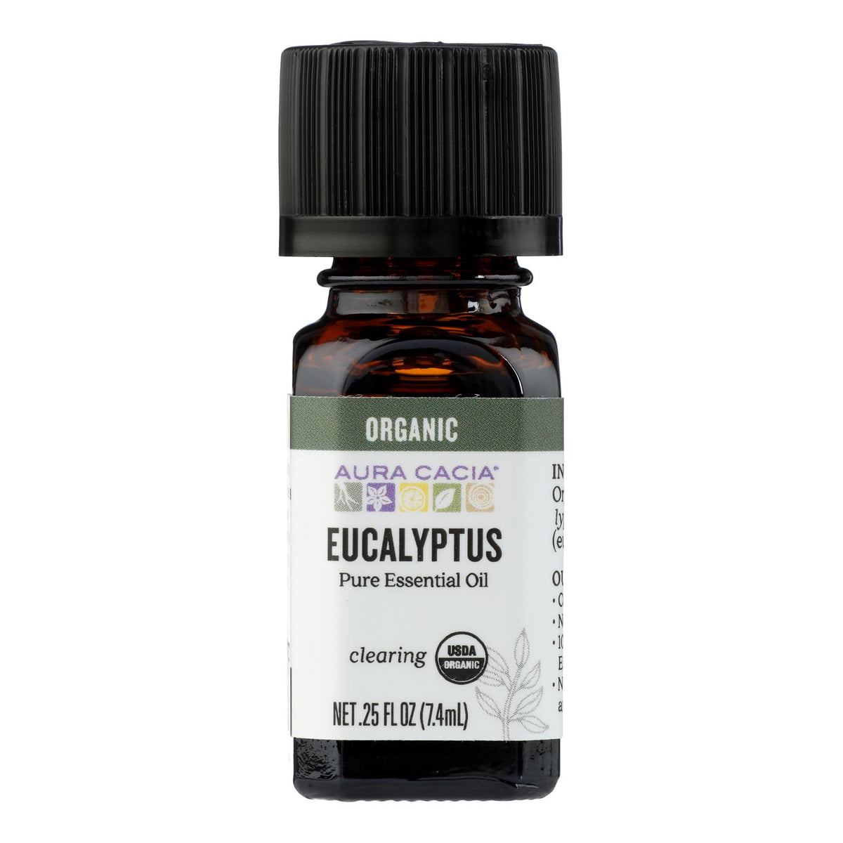 Aura Cacia - Organic Eucalyptus - .25 oz