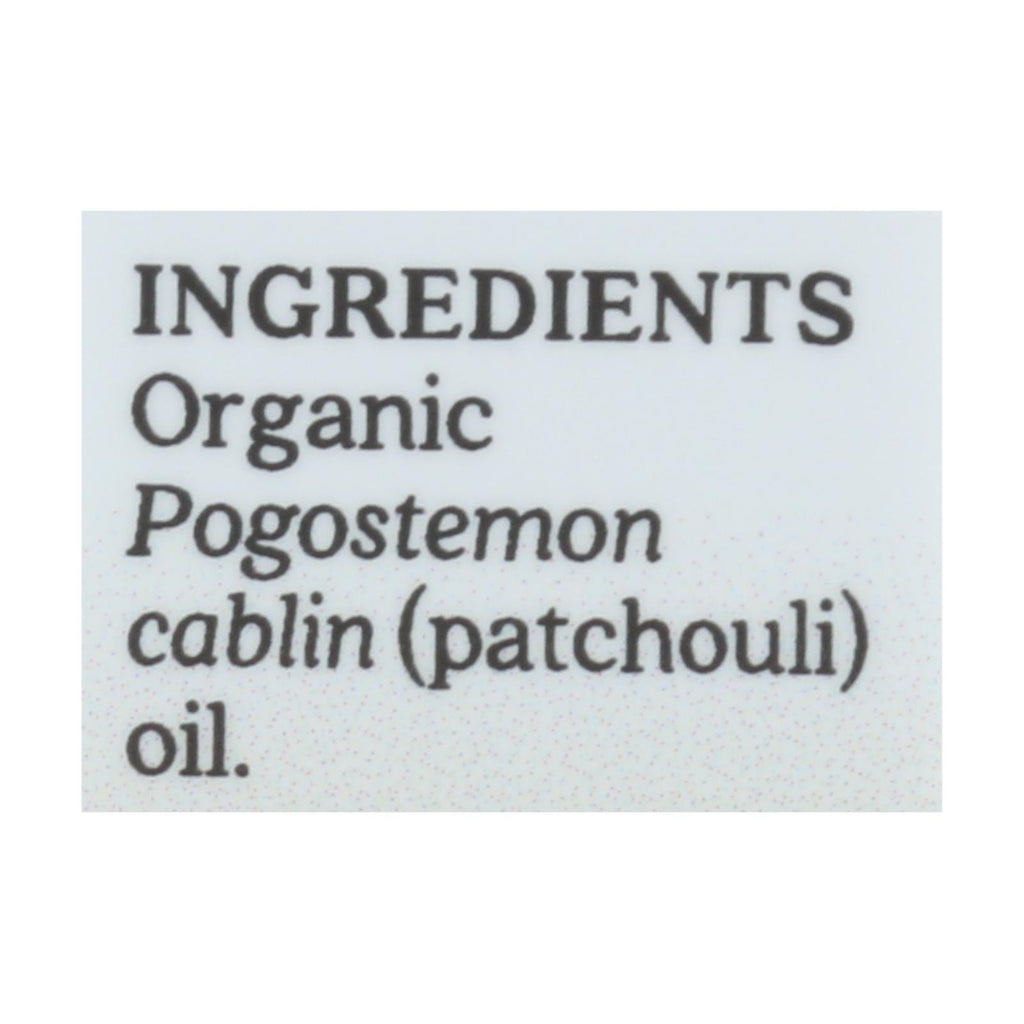 Aura Cacia - Organic Patchouli - .25 oz