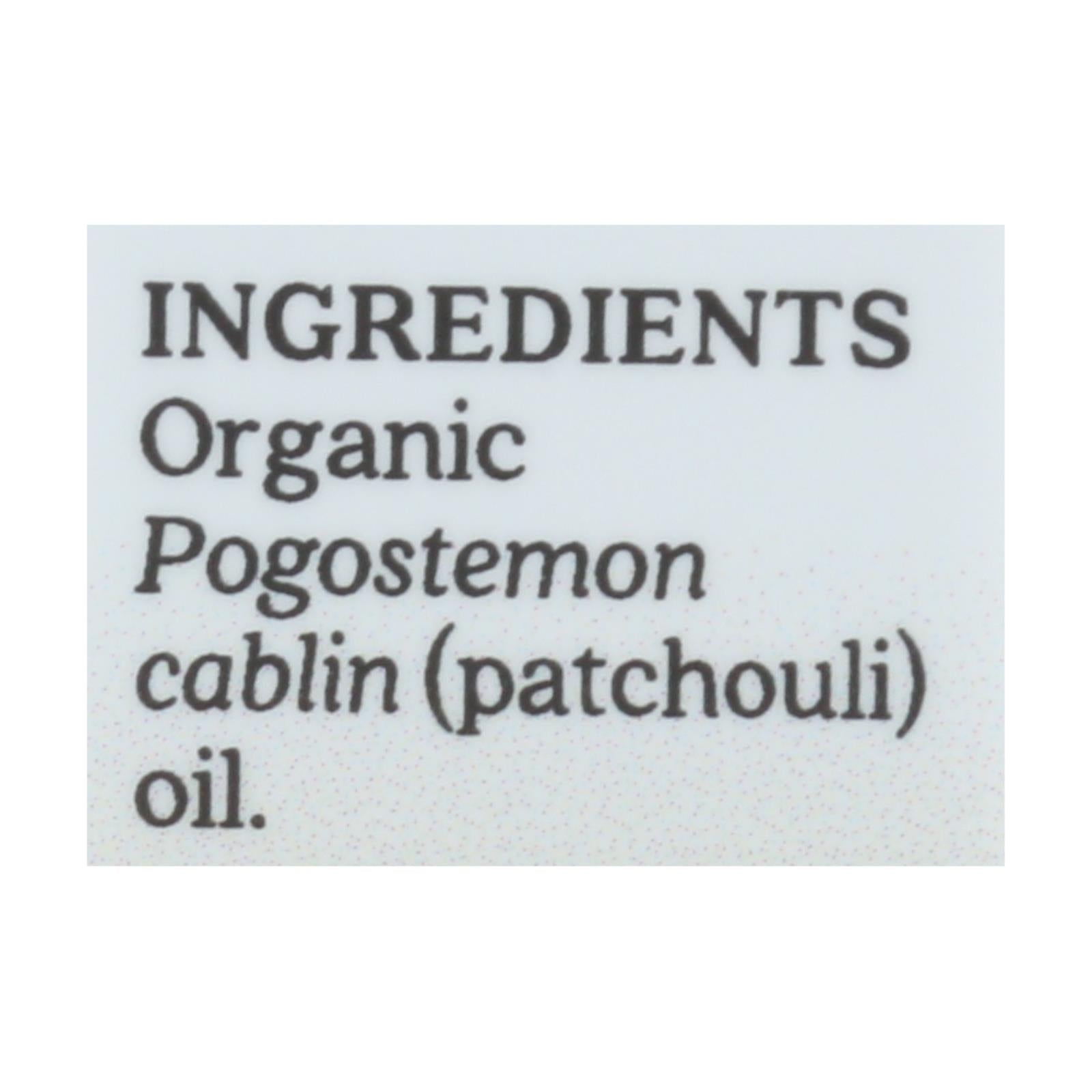 Aura Cacia - Organic Patchouli - .25 oz