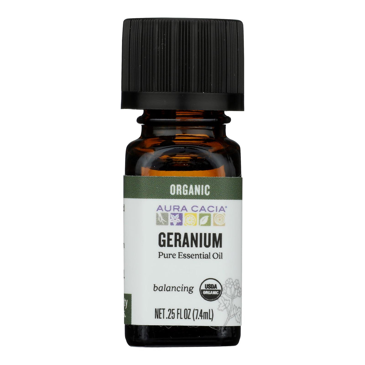 Aura Cacia - Organic Geranium - .25 oz