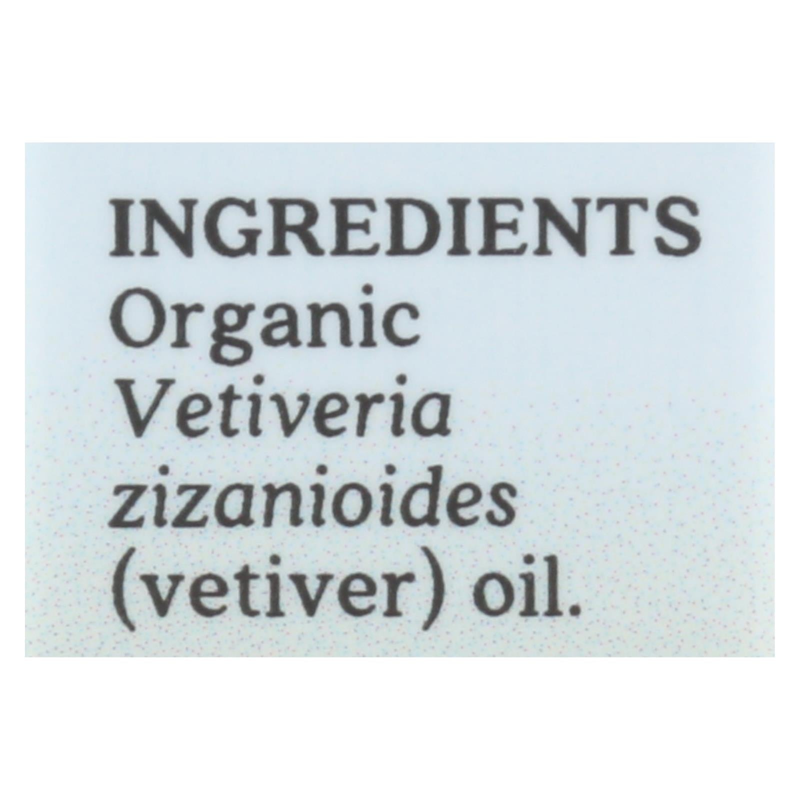 Aura Cacia - Organic Essential Oil - Vetiver - .25 oz