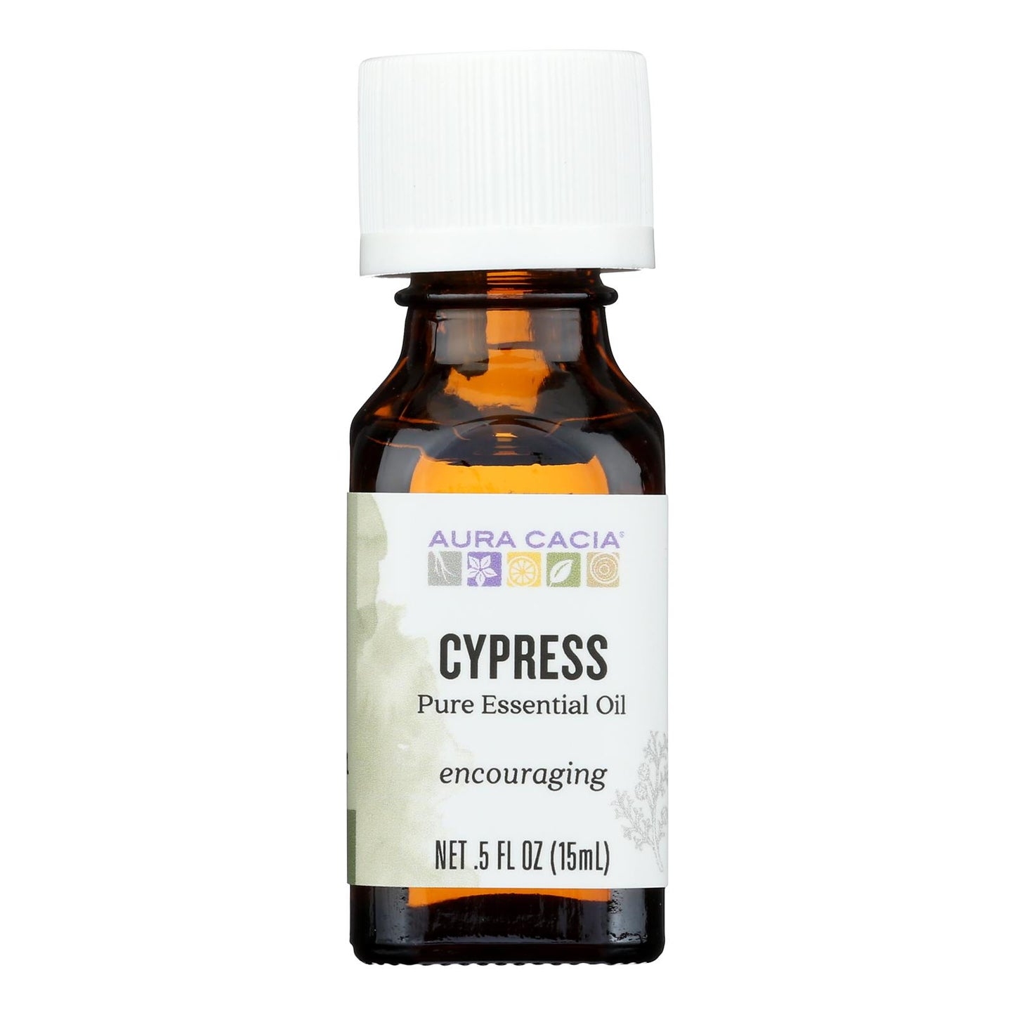 Aura Cacia - Essential Solutions Oil Cypress - 0.5 fl oz