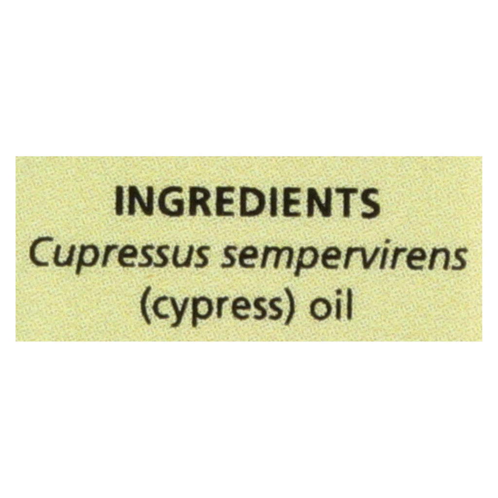Aura Cacia - Essential Solutions Oil Cypress - 0.5 fl oz