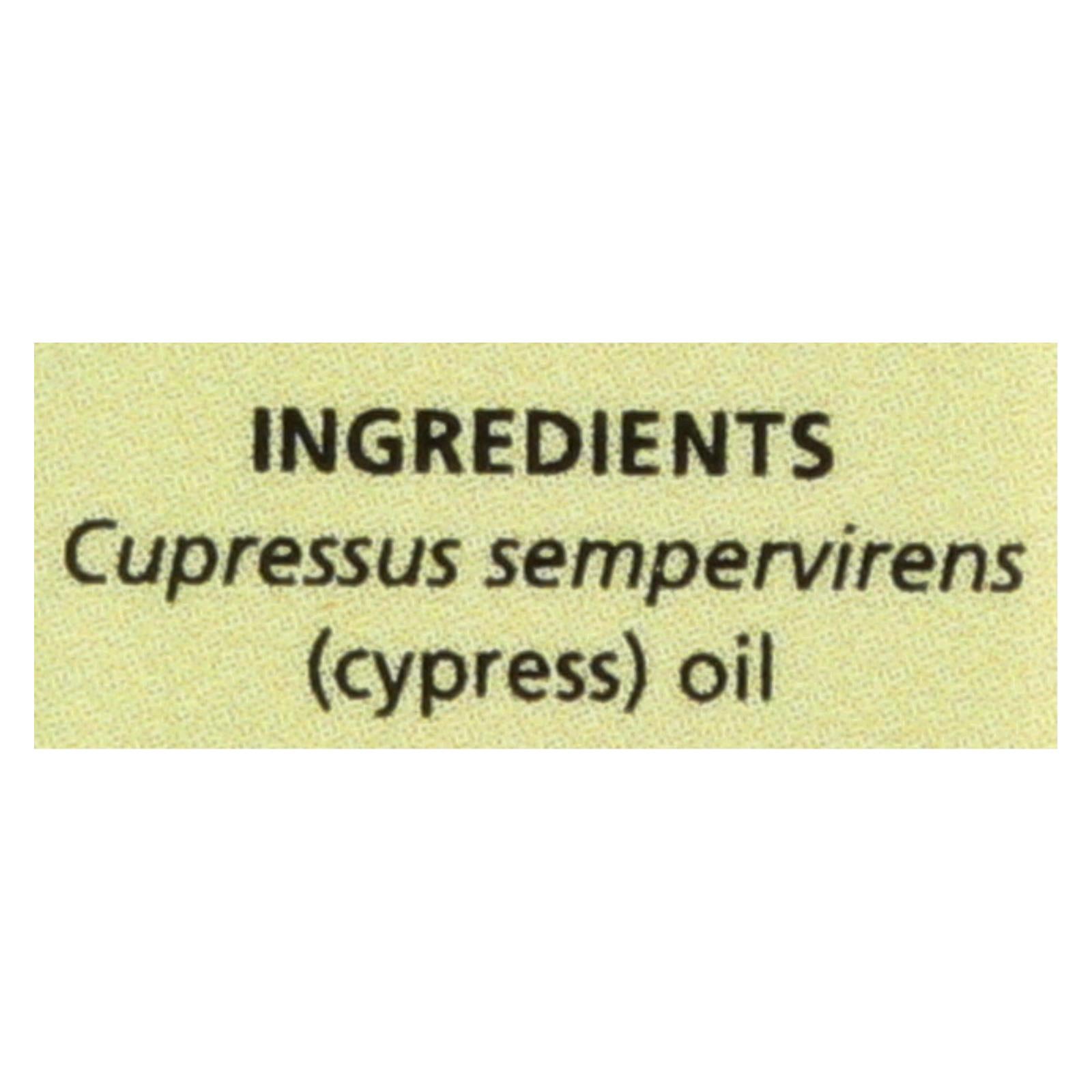 Aura Cacia - Essential Solutions Oil Cypress - 0.5 fl oz