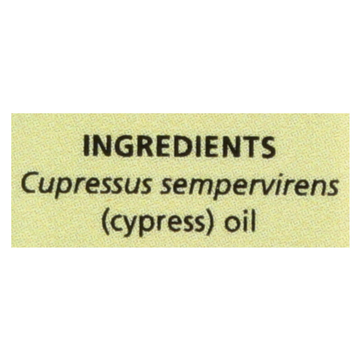 Aura Cacia - Essential Solutions Oil Cypress - 0.5 fl oz