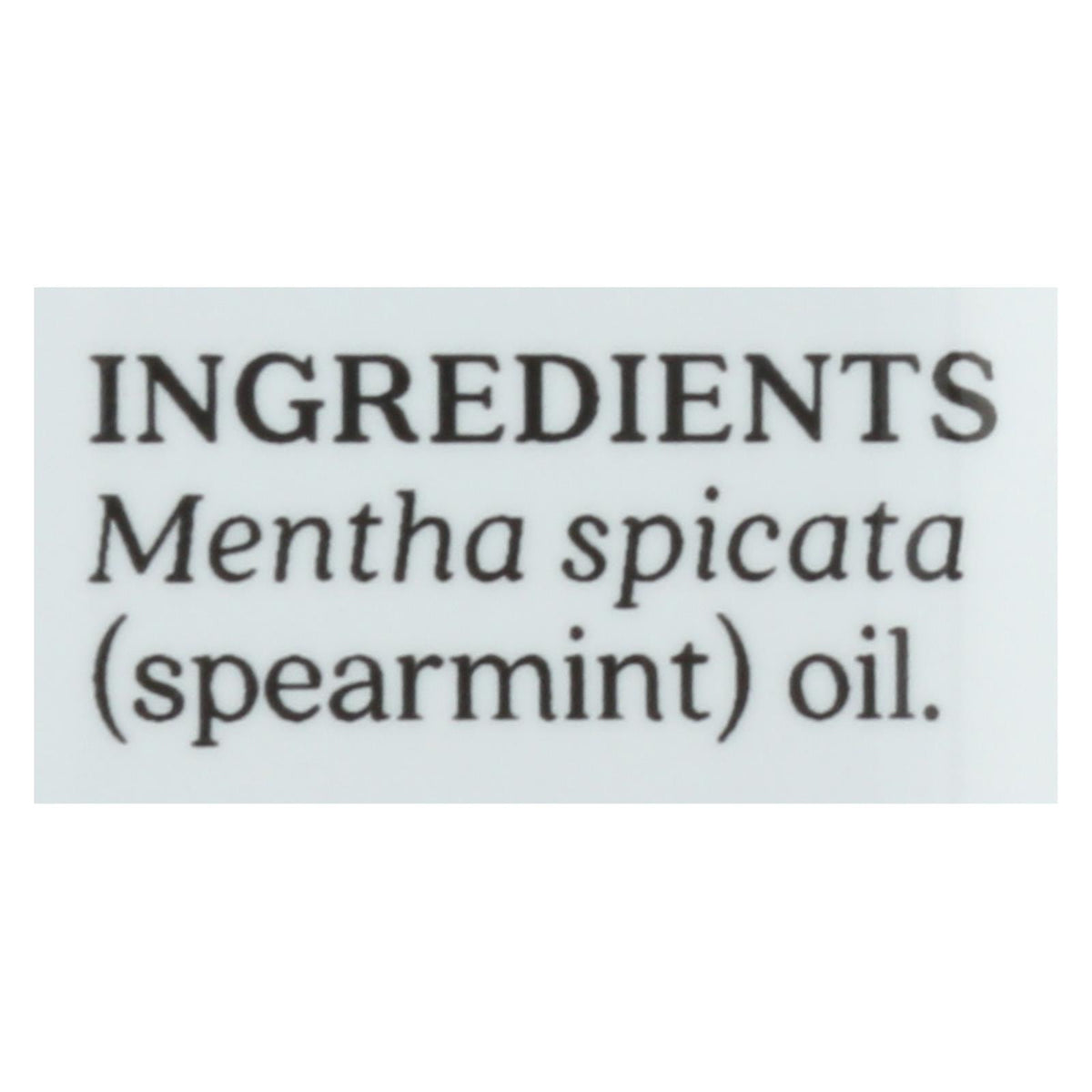 Aura Cacia - Essential Oil Spearmint - 0.5 fl oz