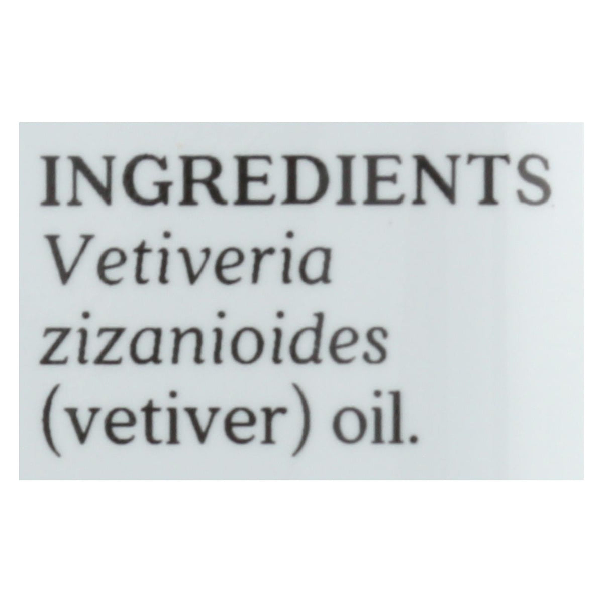 Aura Cacia - Pure Essential Oil Vetiver - 0.5 fl oz