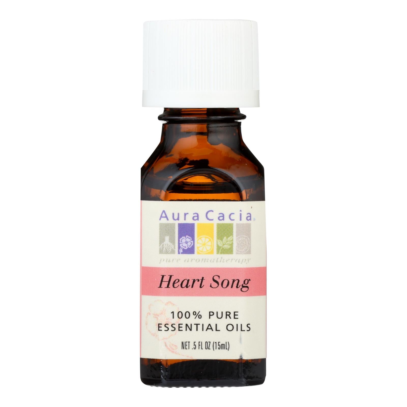 Aura Cacia - Pure Essential Oil Heart Song - 0.5 fl oz