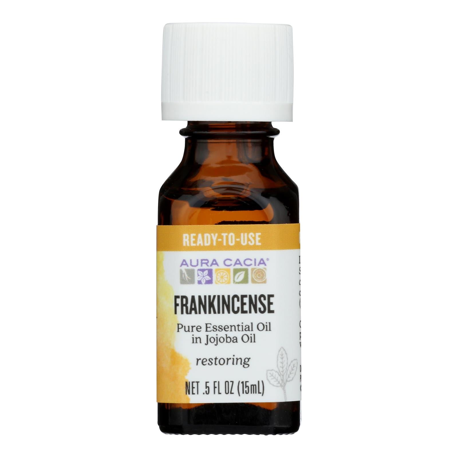 Aura Cacia - Frankincense in Jojoba Oil - .5 oz