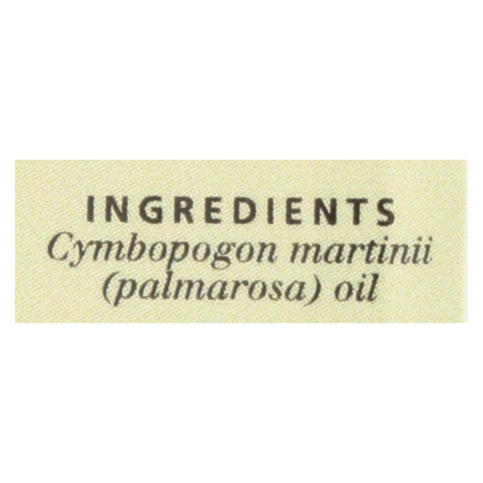 Aura Cacia - Pure Essential Oil Palmarosa - 0.5 fl oz