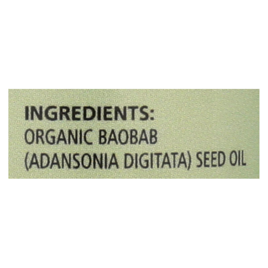 Aura Cacia - Baobab Oil - 1 fl oz