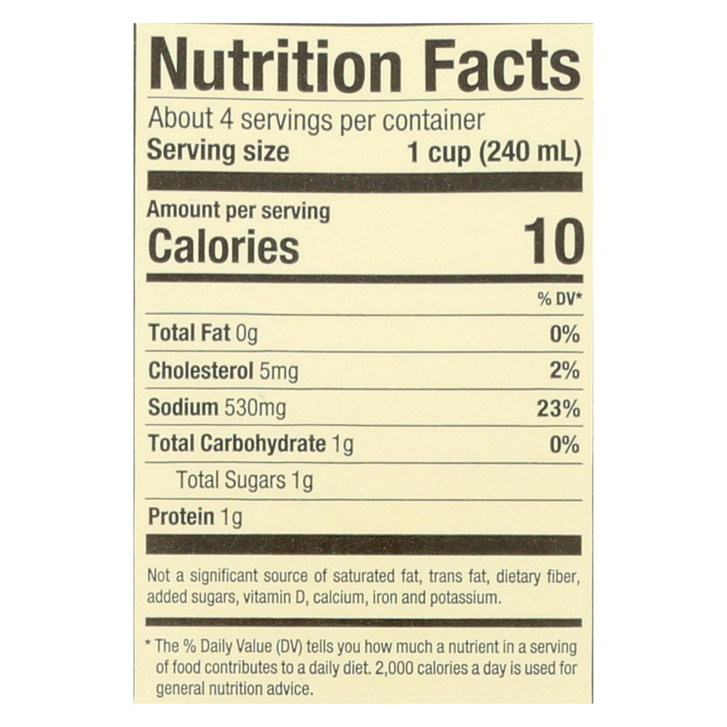 Pacific Natural Foods Organic Broth - Chicken - 32 fl oz