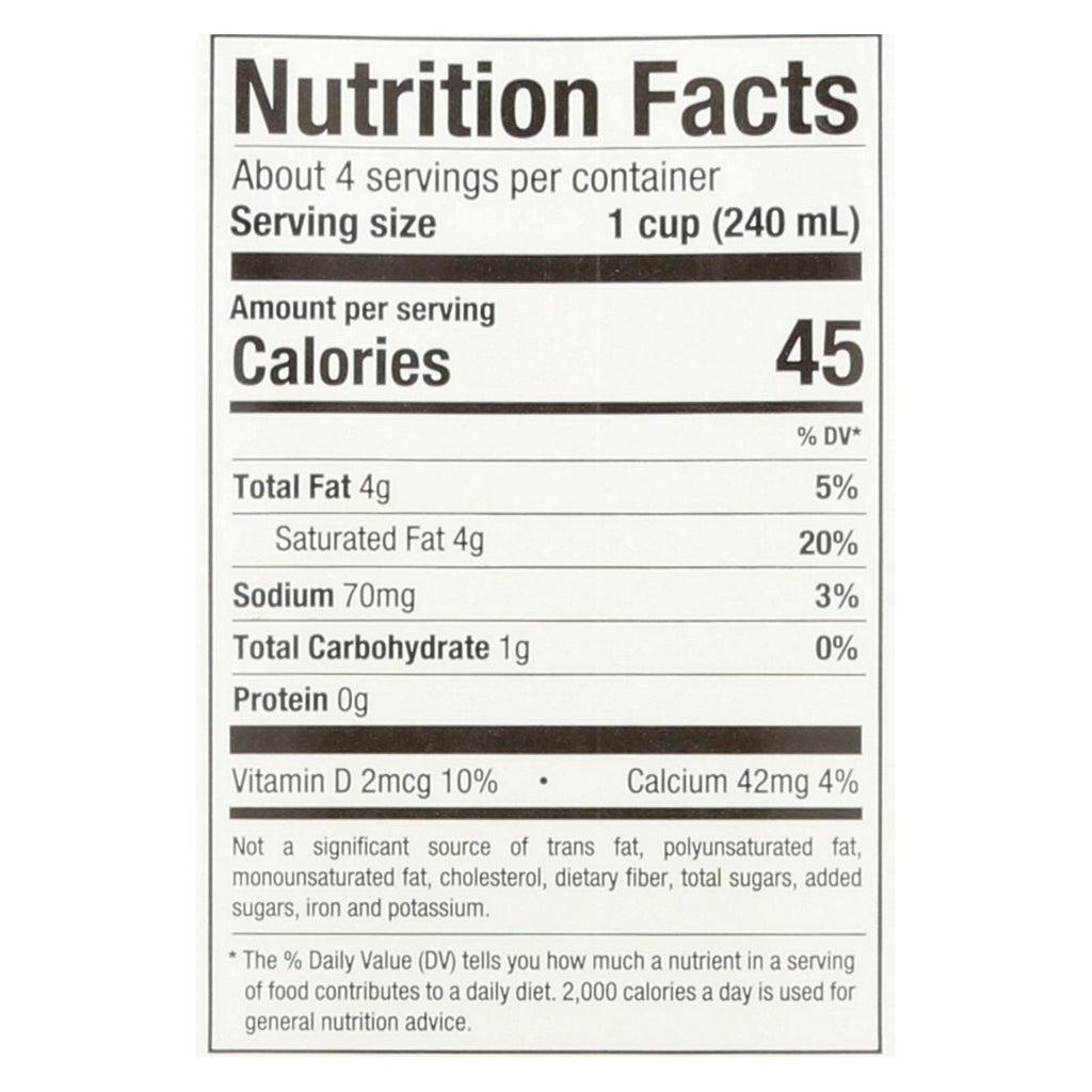 Pacific Natural Foods Coconut Original - Unsweetened - 32 Fl oz.