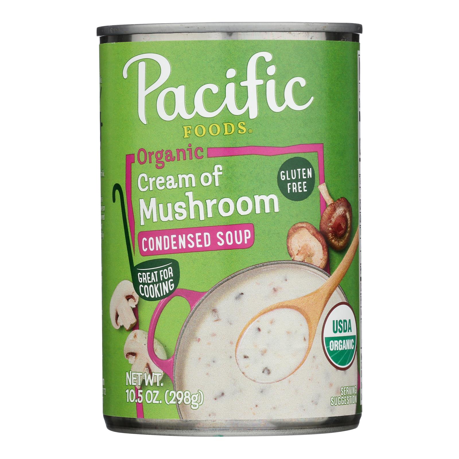 Pacific Foods - Soup Cream Mushroom - Case of 12-10.5 OZ