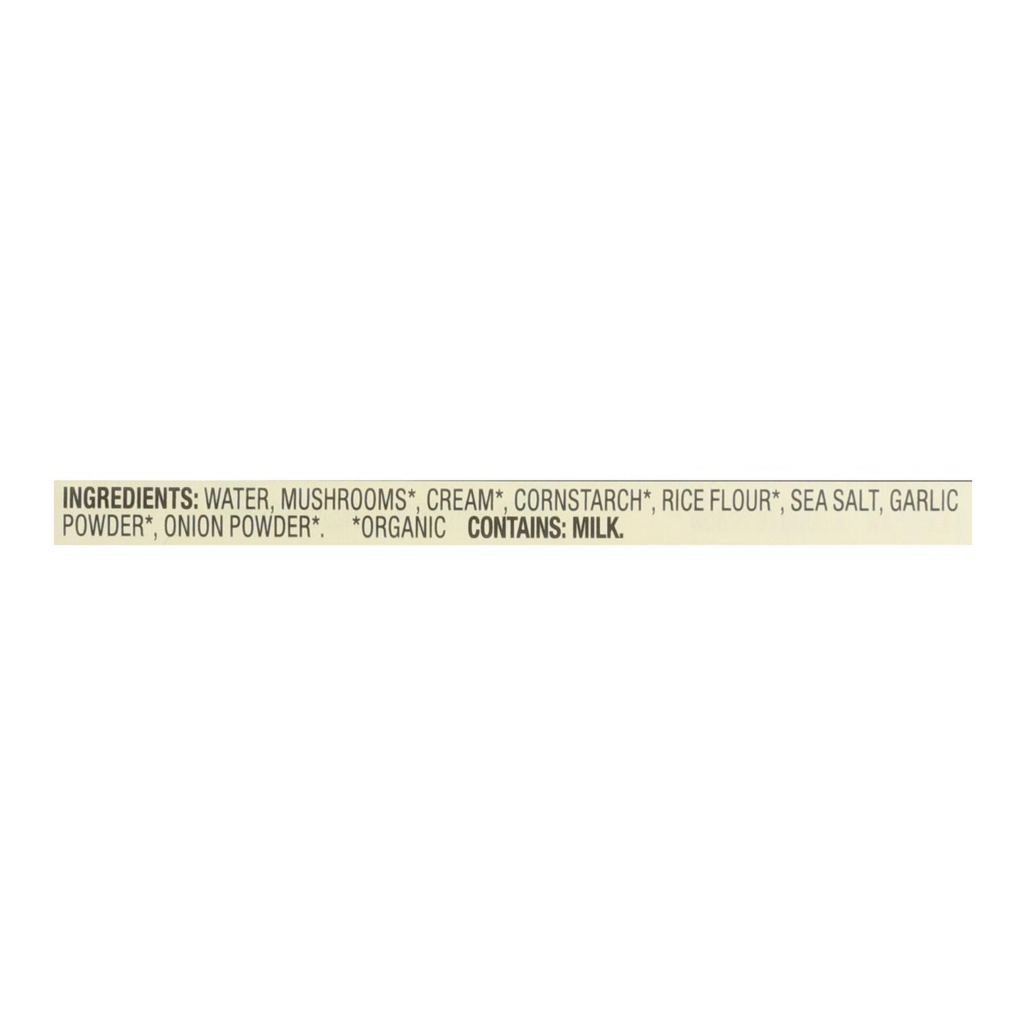 Pacific Foods - Soup Cream Mushroom - Case of 12-10.5 OZ