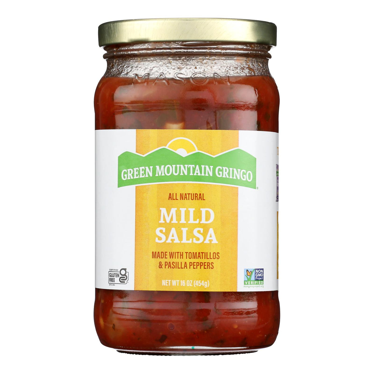 Green Mountain Gringo Salsa - Mild - 16 oz