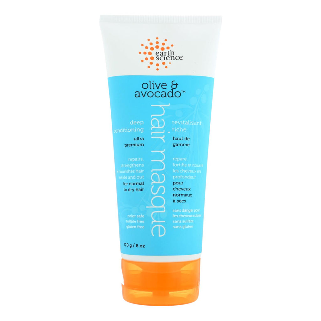 Earth Science Olive And Avocado Deep Conditioning Masque - 6 fl oz