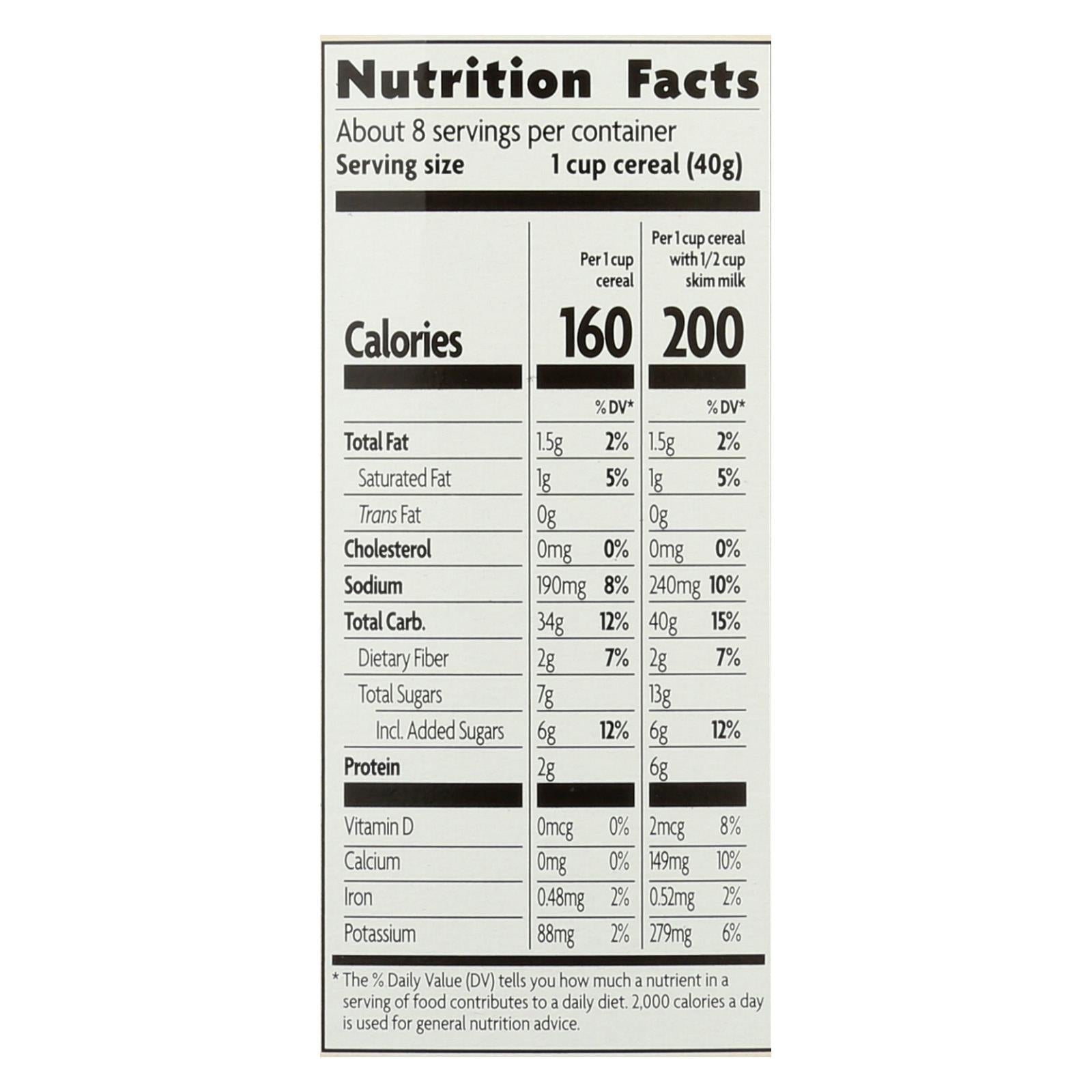 Nature's Path Cereal - Case of 6 - 10.6 OZ